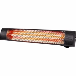 Alpina® Heizstrahler 2000W Schwarz Gold