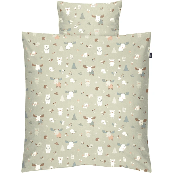 Alvi Bettwäsche Baby Forest 80 X 80 Cm 1 Alvi Bettwäsche Baby Forest 80 X 80 Cm
