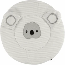 Alvi® Krabbeldecke Rund 3D Ringlets Koala Gray Ø100cm