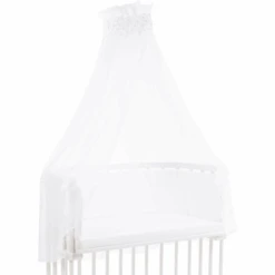 Babybay Himmelstoff Sterne Perlgrau 200 X 135 Cm