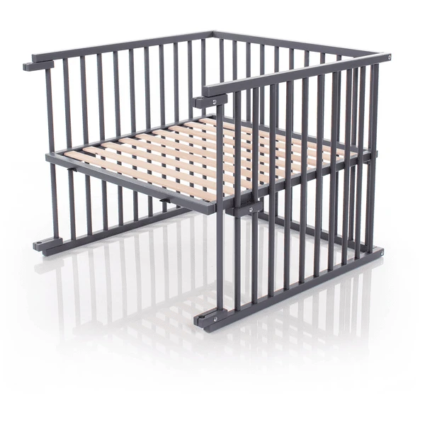 Babybay® Kinderbett-Umbausatz Passend Für Modell Maxi Und Boxspring, Schiefergrau Lackiert 1 Babybay® Kinderbett-Umbausatz Passend Für Modell Maxi Und Boxspring, Schiefergrau Lackiert