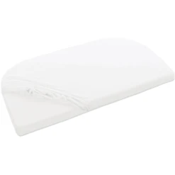 Babybay Spannbetttuch Jersey Weiß