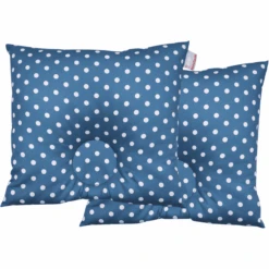 BabyDorm® Präventivkissen EasyDorm Bonnie Petrol Mit Weißen Punkten