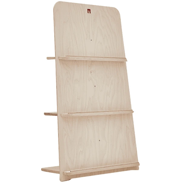 Bianconiglio Kids® BUK 100 Bücherregal Montessori Natur Unlackiert 1 Bianconiglio Kids® BUK 100 Bücherregal Montessori Natur Unlackiert