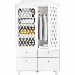 Cam Cam Copenhagen Cam Cam® COPENHAGEN Harlequin Kleiderschrank Weiß