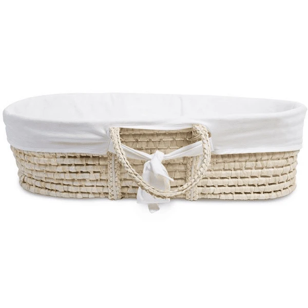 CHILDHOME Bezug Für Moseskorb Weiß 1 CHILDHOME Bezug Für Moseskorb Weiß