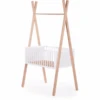 CHILDHOME Tipi Wiege 50 X 90 Cm + Kleiderständer