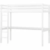 Hoppekids Basic Hochbett Mit Schreibtischplatte Weiss 90 X 200 Cm