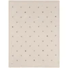 LÄSSIG Babydecke Gestrickt Dots Nature 80 X 100 Cm