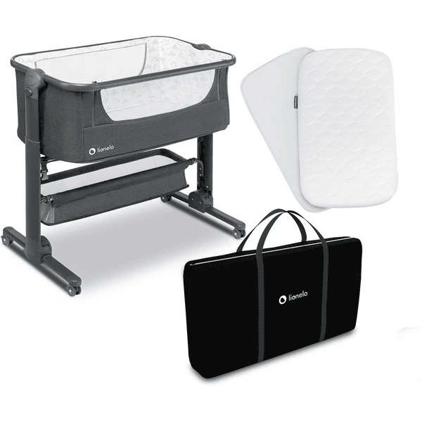 Lionelo Beistellbett Timon Grey 1 Lionelo Beistellbett Timon Grey