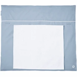 Nordic Coast Company Wickelauflage Blau-Grau