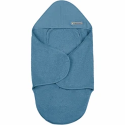 Odenwälder Frottee-Einschlagdecke Spaceblue