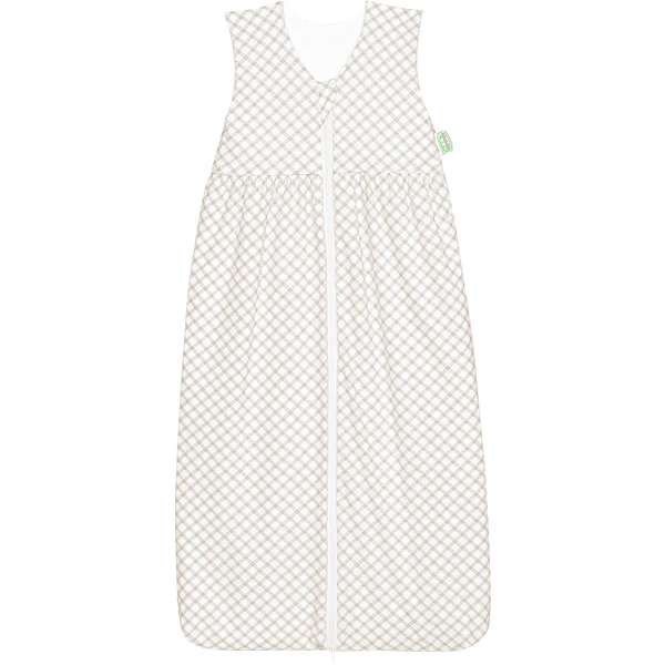 ODENWÄLDER Jersey Schlafsack Anni Check Soft Cookie 70cm - 130cm 1 ODENWÄLDER Jersey Schlafsack Anni Check Soft Cookie 70cm - 130cm