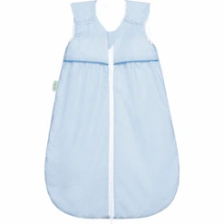 Odenwälder Jersey Schlafsack Anni Square Aqua 70cm - 130cm