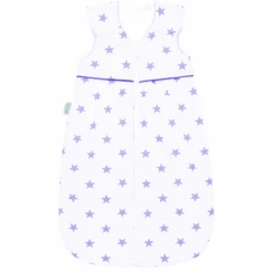 Odenwälder Jersey Schlafsack Anni Stars Soft Violett 70cm - 130cm