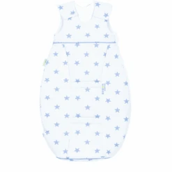 Odenwälder Jerseyschlafsack Airpoints Stars Cool Blue 60cm - 110cm
