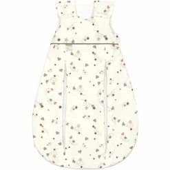 ODENWÄLDER Primaklima Jersey-Schlafsack Looping Hearts Rust-brown