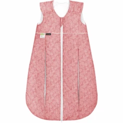 Odenwälder Thinsulate Schlafsack Primaklima White Leaves Cranberry