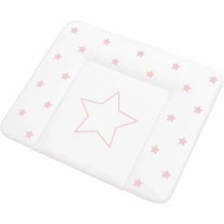Pinolino Wickelauflage Komfort Folie Sternchen Rosa