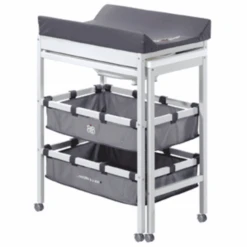 Roba Bade-Wickel-Kombi Rock Star Baby, Grau