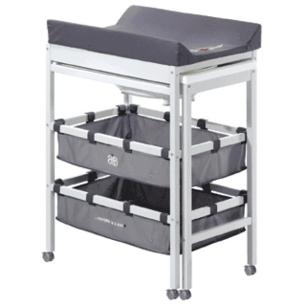 Roba Bade-Wickel-Kombi Rock Star Baby, Grau 1 Roba Bade-Wickel-Kombi Rock Star Baby, Grau