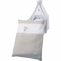 ROBA Kinderbettgarnitur 4-teilig 100x135cm Liebhabär