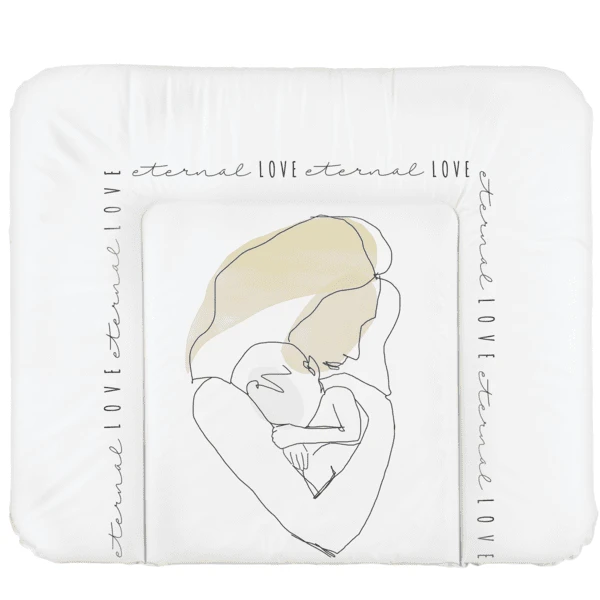 Rotho Babydesign Rotho Wickelauflage Breit Motiv Line-Art Eternal Love, 85 X 72 X 5 Cm 1 Rotho Babydesign Rotho Wickelauflage Breit Motiv Line-Art Eternal Love, 85 X 72 X 5 Cm