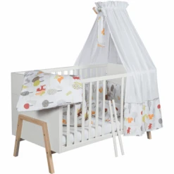 Schardt Kombi-Kinderbett Holly Nature 70 X 140 Cm