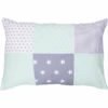 Ullenboom Patchwork Kissenbezug 40 X 60 Cm Mint Grau