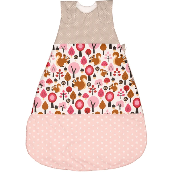 ULLENBOOM® Schlafsack Sand Eichhörnchen 1 ULLENBOOM® Schlafsack Sand Eichhörnchen