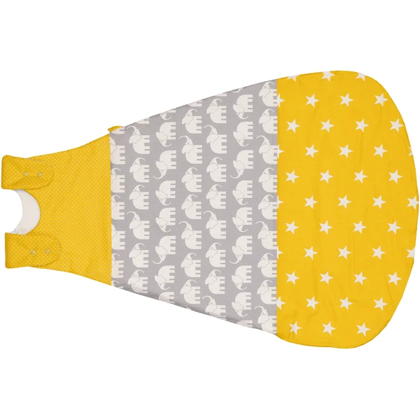 Ullenboom Sommer-Außenschlafsack Elefant Gelb 1 Ullenboom Sommer-Außenschlafsack Elefant Gelb